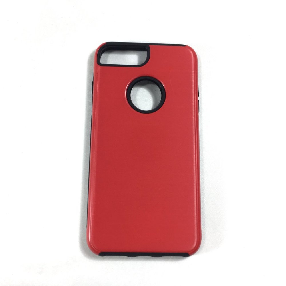 NEW iPhone 8P 7P 8 Plus 7 Plus Case Cover Red Black